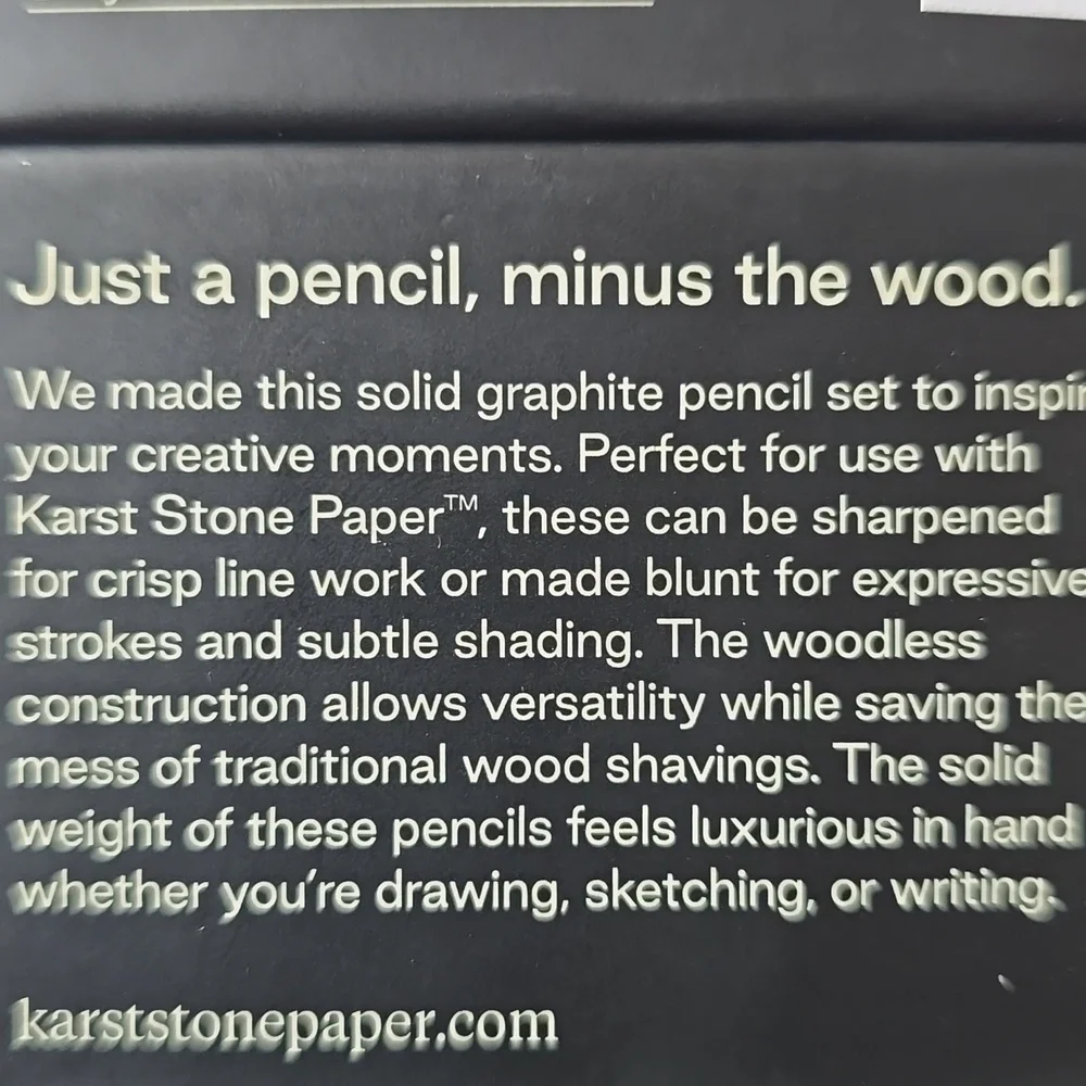 ❤️BUY 2 GET 1 FREE  2 Sets Karst Woodless Graphite Pencils (Set of 5)